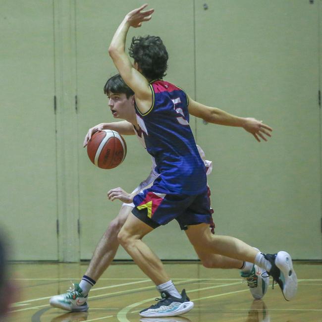 GPS basketball The Southport School v Brisbane State High School at TSS. Picture: Glenn Campbell