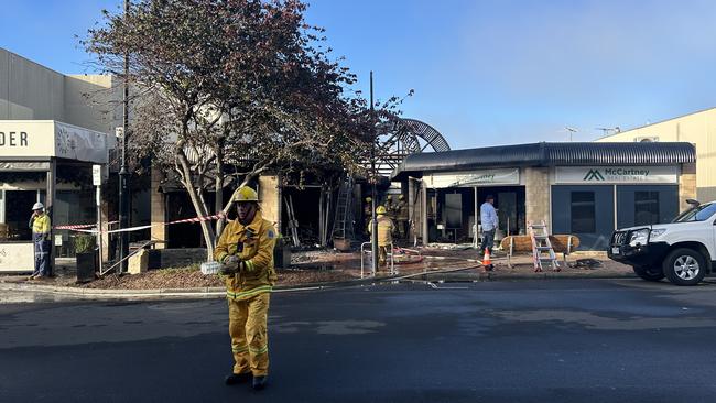 Fire at Gilbert St, Torquay