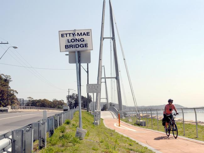 Ms Smith’s body was found in mangroves just south of the Spike Milligan Bridge at Woy Woy.