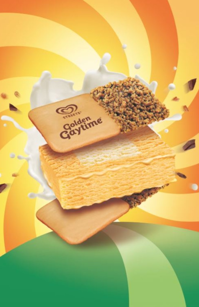 The new Golden Gaytime sandwich.