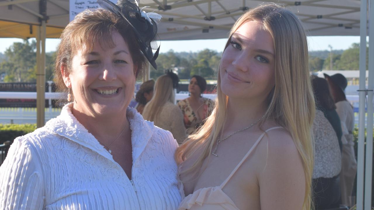 Gympie Turf Club Winter Race Day July 17. Julie and Rhiannon Pozzoli. Photos: Josh Preston