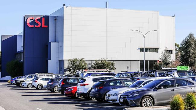 CSL has invested $2bn at its Broadmeadows, Melbourne factory in the past 10 years. Picture: Tim Carrafa