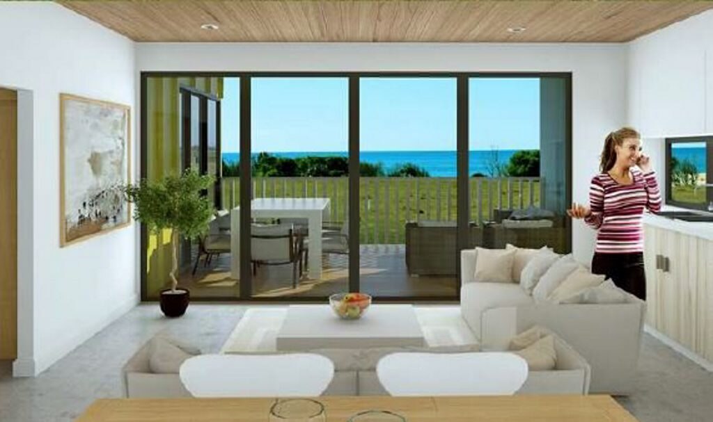 Artist impressions of the 1950s inspired $30 million resort to be built two hours south of Gladstone at Rules Beach. Picture: Rules Beach Resort