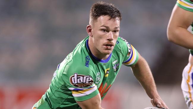 Starling is a Canberra Raiders rising star. Picture: Mark Kolbe/Getty Images