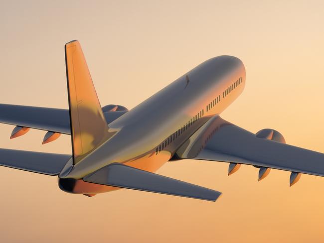 Passanger airplane flying above clouds in evening. Plane in the skyESCAPE 5 June 2022 News