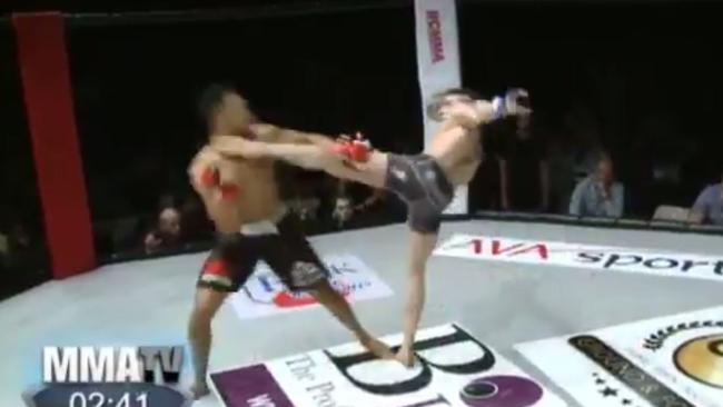 There’s a time and place for showboating, and the middle of an Octagon isn’t it.