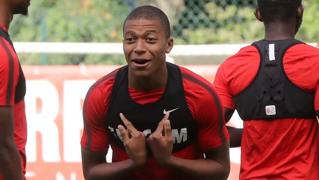 Kylian Mbappe.