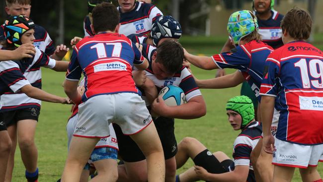 Day 1 of the King of the Country junior rugby union tournament at the Gold Coast Eagles Rugby Union Club. ROUND 1 Under-14s: 9am: Bond Pirates v Far North Coast Bond Player No Far North Coast Player No. Pic Mike Batterham