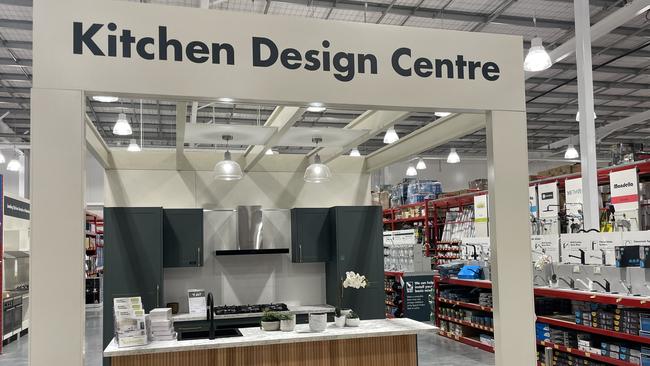 Bunnings has made a habit of shifting into adjacent categories, such as flatpack kitchens and swimming pool fences that have quickly turned into huge profit generators. Picture: Aaron Goodwin