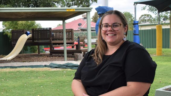 Parents and business owners Sarah and Lloyd Courtney are opening a new daycare in Dalby, Play Early Learning Centre.