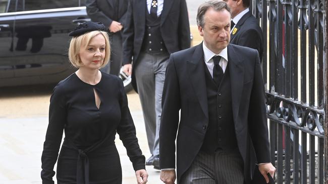 British Prime Minister Liz Truss and husband Hugh O'Leary. Picture: Geoff Pugh/WPA/Getty Images