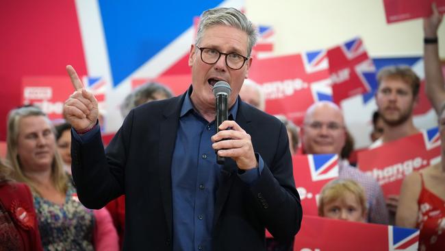 Labour leader Sir Keir Starmer is contesting Britain’s elections. Picture: Getty Images