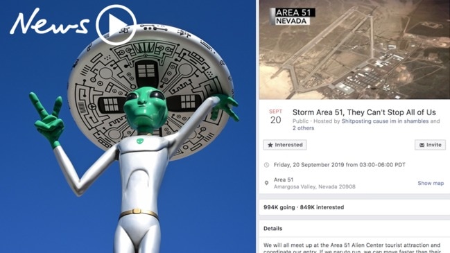 'Storm Area 51' Over a million people plan to raid the top secret US site