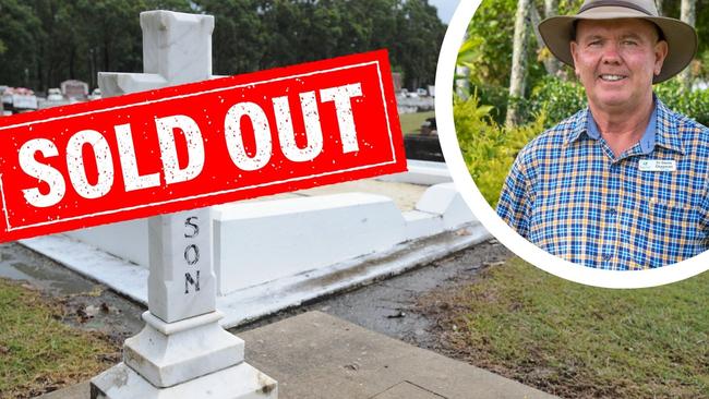 Sold out Hervey Bay cemetery story