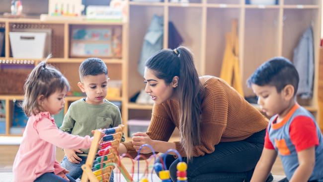 Generic Childcare photo, Kids playing, Kindergarten, Picture: Getty Images,