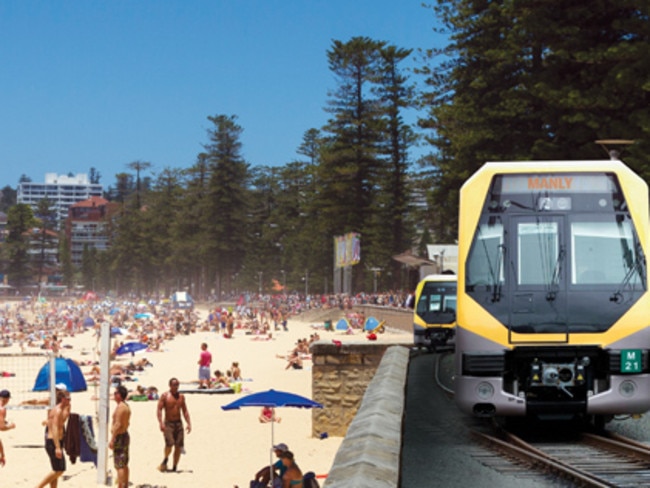 Last year the NRMA said a rail link to the northern beaches could be on the cards.