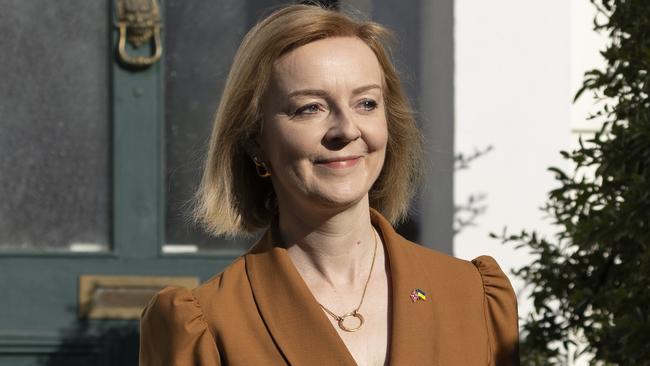 British Foreign Secretary Liz Truss is the Tory party’s traitor-in-waiting. Picture: AFP.