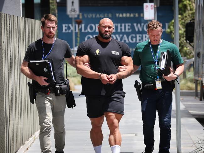Bodybuilder Nathan Williamson was arrested on steroid trafficking charges.