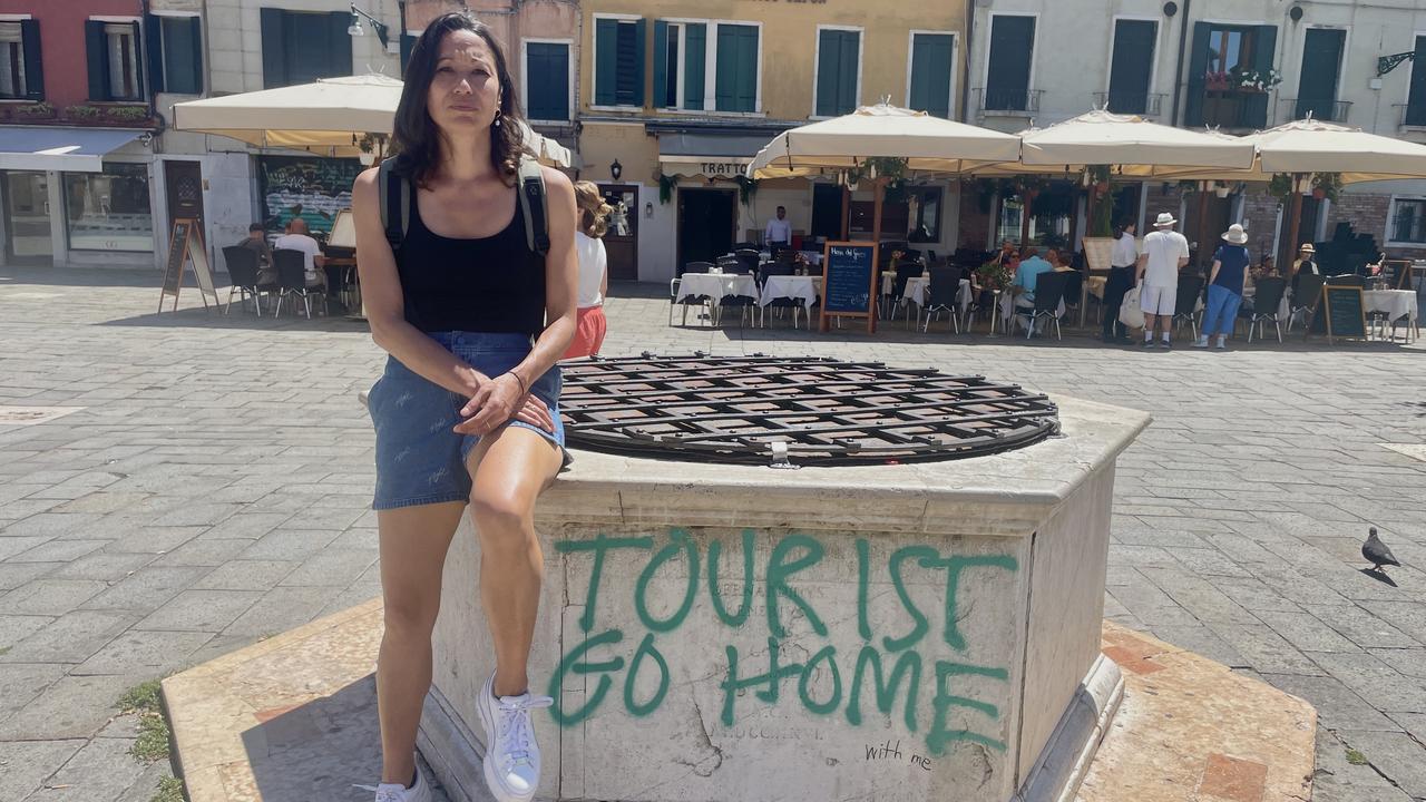 Taguchi said she expected hostility with finds like this, but most Venetians were angrier about the management of tourism in the city rather than at the tourists themselves. Picture: SBS