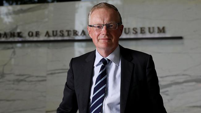 Reserve Bank Governor Philip Lowe. Picture: Jane Dempster/The Australian