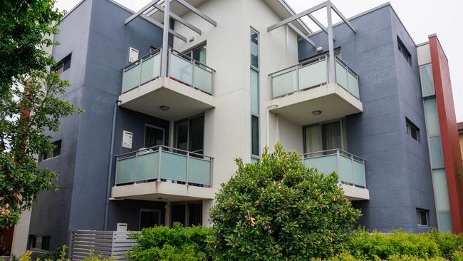 The apartment building on Blaxland Road, Ryde, where $1 billion of cocaine was found. Picture: Justin Lloyd.