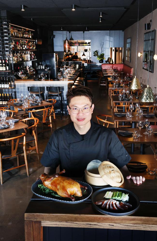 Head Chef Sebastian Tan at Baby Mama. Picture Glenn Hampson.