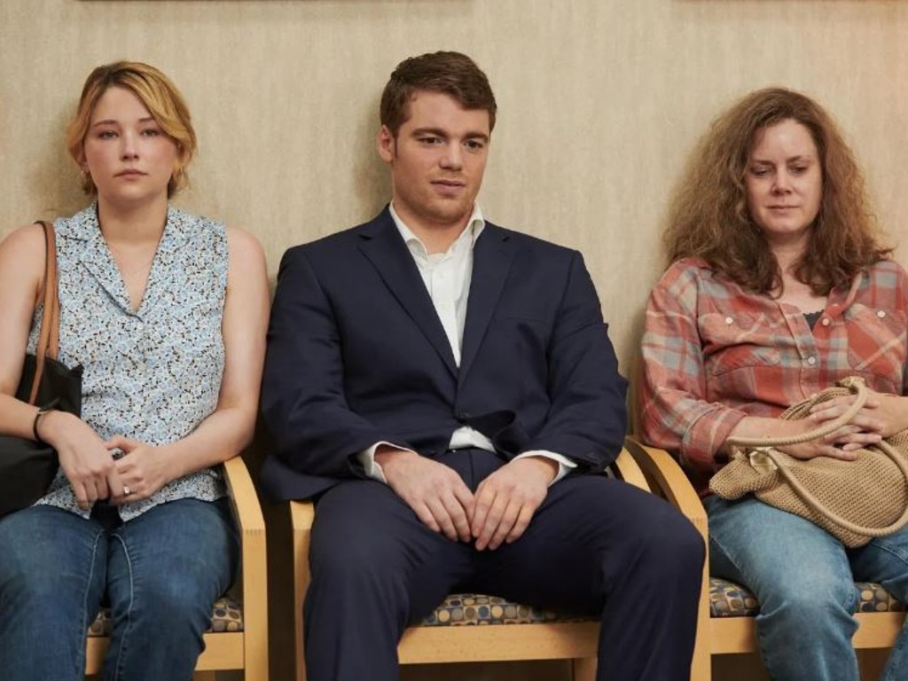 Gabriel Basso plays an adult J.D. Vance in the movie.