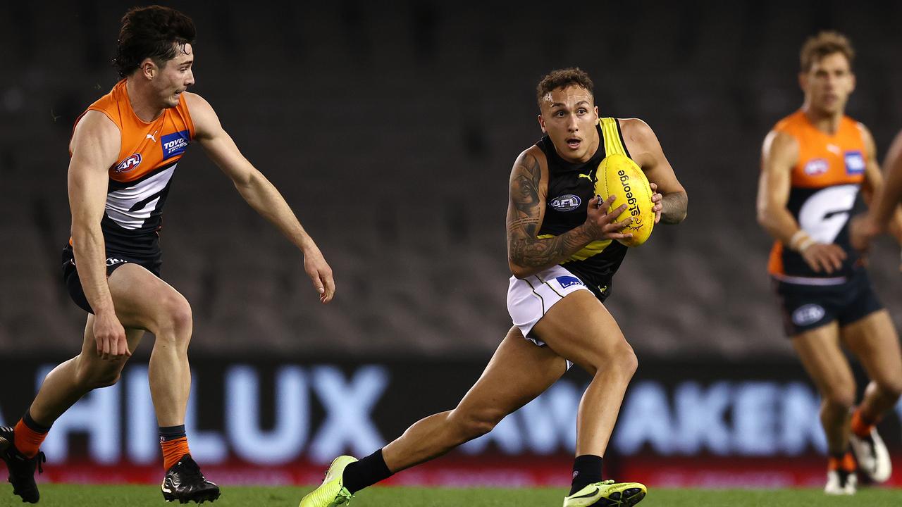 Richmond’s Shai Bolton inked a two-year contract extension in August. Picture: Michael Klein