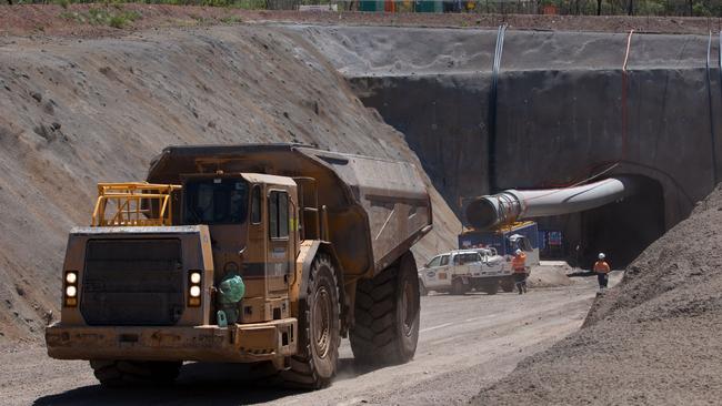 Two workers are missing after an underground mine collapse at Dugald River, northwest of Cloncurry.