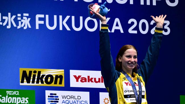 O'Callaghan credits Boxall with her success. Picture: Yuichi Yamazaki/AFP