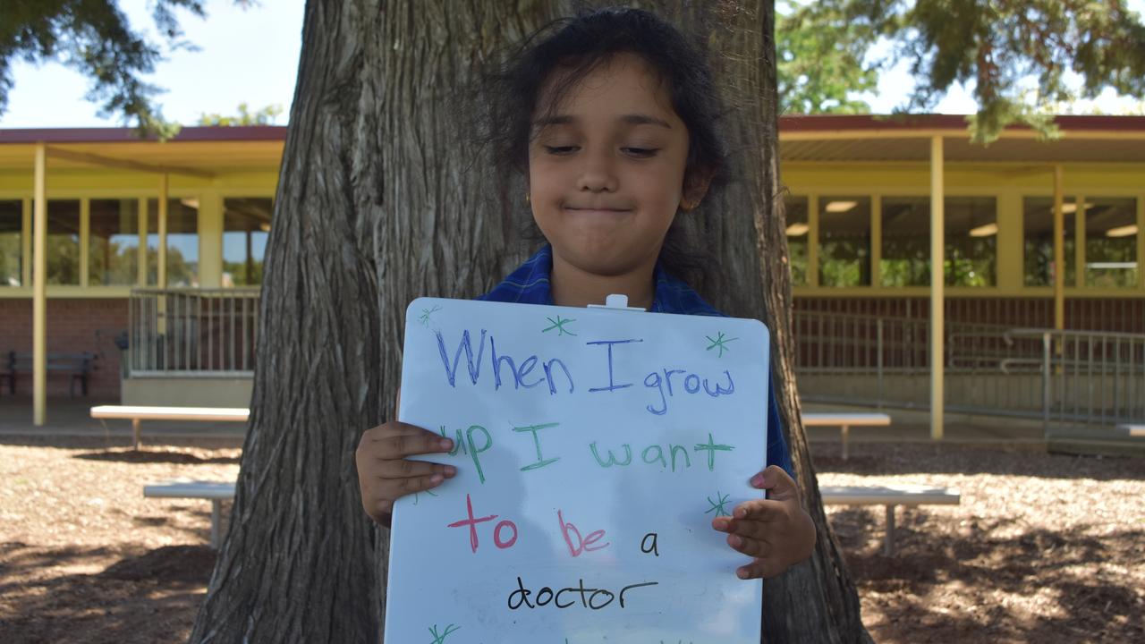 My First Year - South Wagga Public School students say what they would like to be when they grow up . Picture: Sam Turner