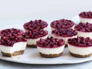 Special ingredient adds extra pop to these cute cheesecakes