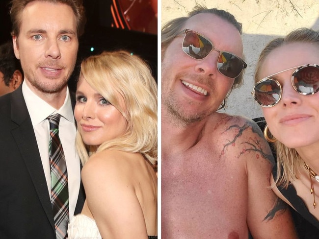 Dax Shepard and Kristen Bell.