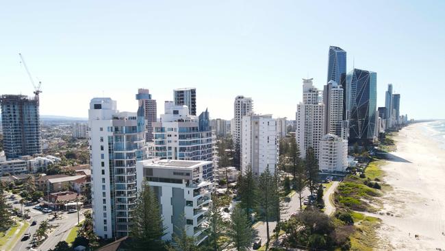 Gold Coast property prices are set to increase on the back of the 2032 Olympic Games Picture: Brendan Radke