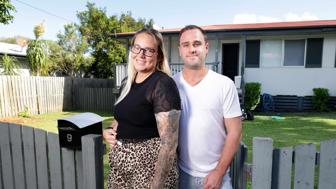 They were able to fast-track their plans by consulting a mortgage broker about low-deposit schemes for first-home buyers. Picture: Steve Pohlner