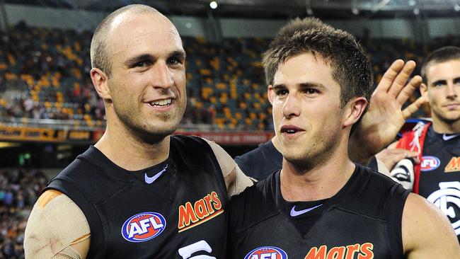 Chris Judd and Marc Murphy.