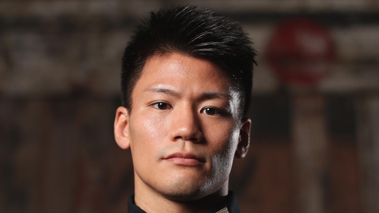 SYDNEY, AUSTRALIA - NOVEMBER 11: Takeshi Inoue poses during a press conference at Carriageworks on November 11, 2021 in Sydney, Australia. (Photo by Mark Metcalfe/Getty Images)