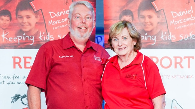 Bruce and Denise Morcombe, whose son Daniel was murdered.