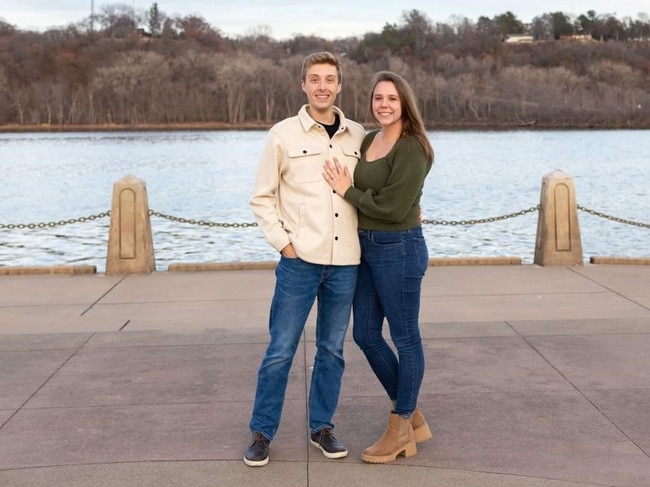 Madison Bergmann and Sam Hickman were scheduled to be married in July. Picture: Facebook