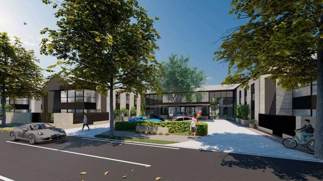 Concept images of a two-storey, 100-bed nursing home Eldercare proposes to build at Goodwood. Picture: Brown Falconer