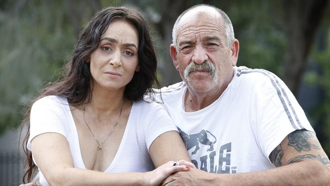 Ricardo’s stepmother Anita and father Joe Barbaro. Picture: David Caird