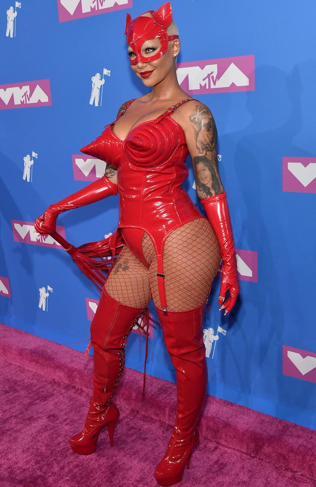 Amber Rose attends the 2018 MTV Video Music Awards at Radio City Music Hall on August 20, 2018 in New York City. Picture: Mike Coppola/Getty Images for MTV