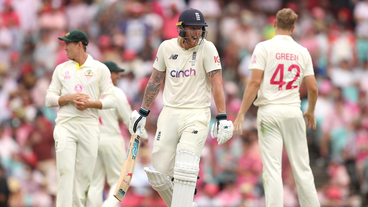 Ben Stokes thought it was hilarious. Photo by Mark Kolbe/Getty Images