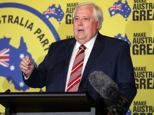 Former Labor PM Kevin Rudd has labelled Clive Palmer a bully over his campaign against Queensland’s chief health officer. Picture: NCA NewsWire/ Richard Gosling.