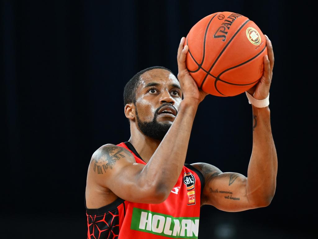 Bryce Cotton sparked a second quarter surge by the Wildcats. Picture: Getty Images