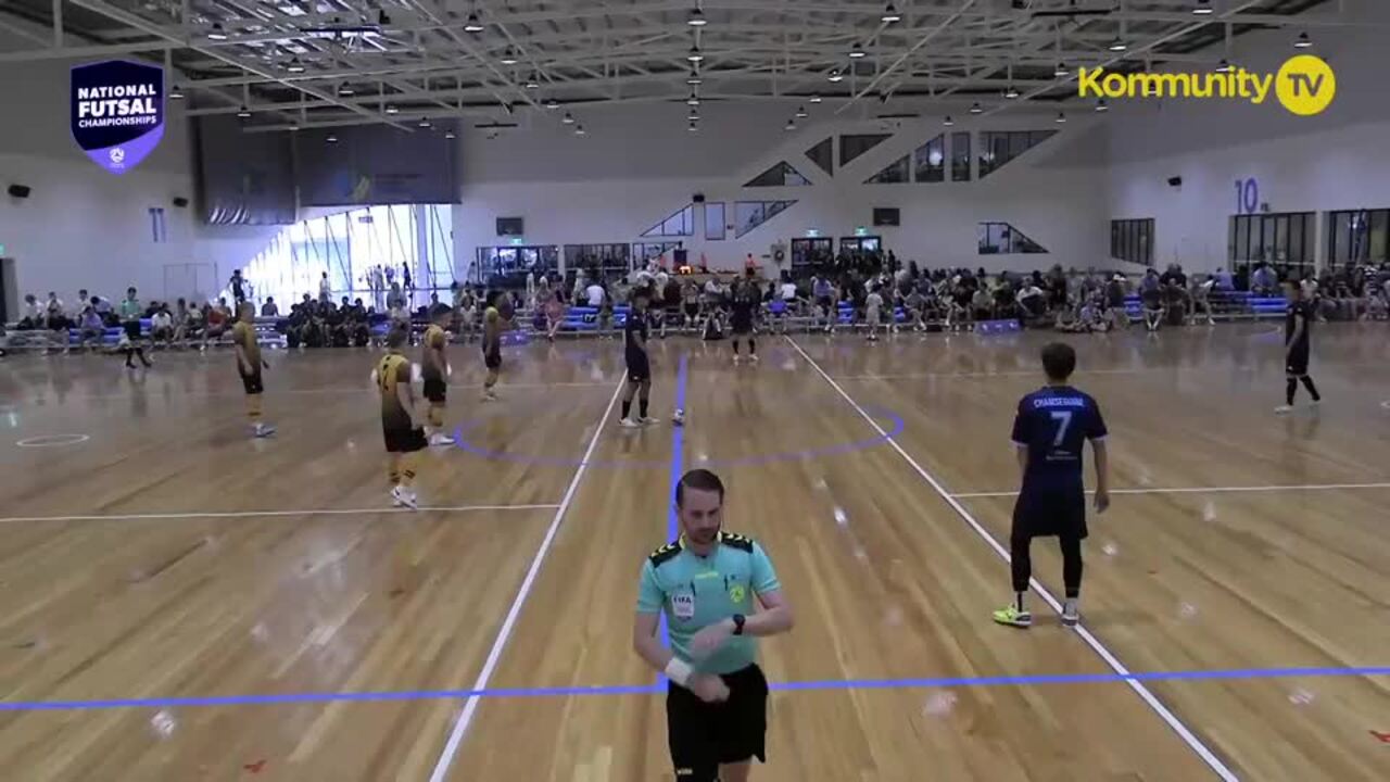 Replay: Football West v Football NSW Thunder (Open Men SF)—2025 National Futsal Championships Day 4