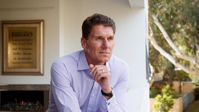 Cory Bernardi at home in Adelaide. Picture: Matt Turner