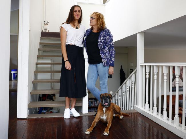 Gisella Vollmer believes daughter Tani will never be able to afford a home in Sydney. Picture: Sam Ruttyn