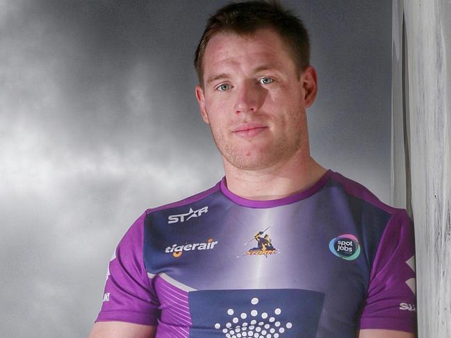 SUNDAY MAIL USE ONLY - Melbourne Storm forward Tim Glasby after training, 14th September 2016. Picture: Colleen Petch.