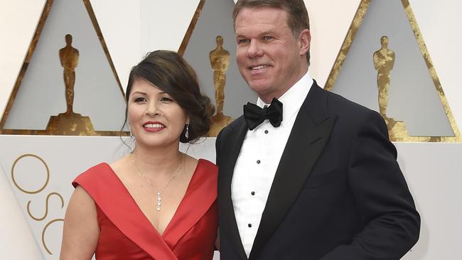 Martha L. Ruiz and Brian Cullinan from PwC are responsible for the biggest Oscars blunder in history. Picture: AP